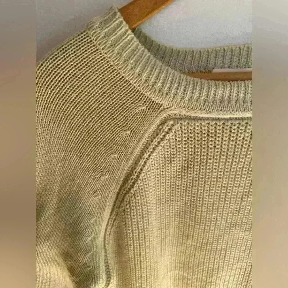 RD Style casual women’s knit sweater beige size Large oversized - Picture 8 of 13